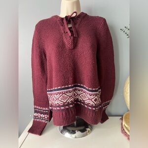 Hollister sweater, Burgundy color